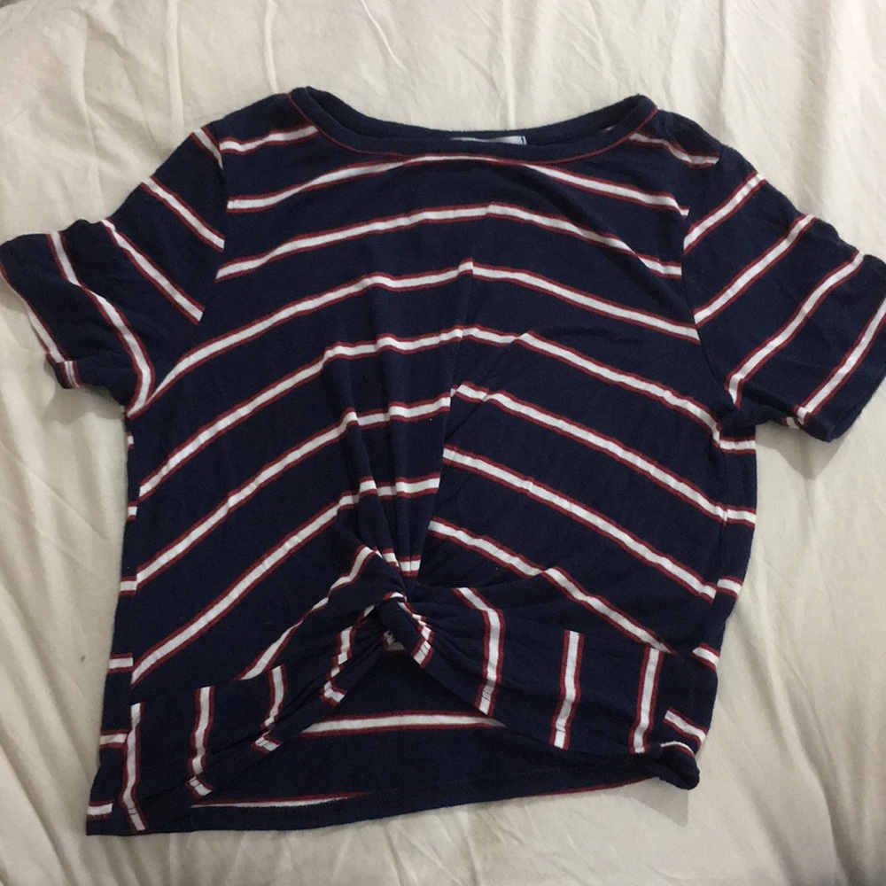 Striped Short Sleeved Shirt